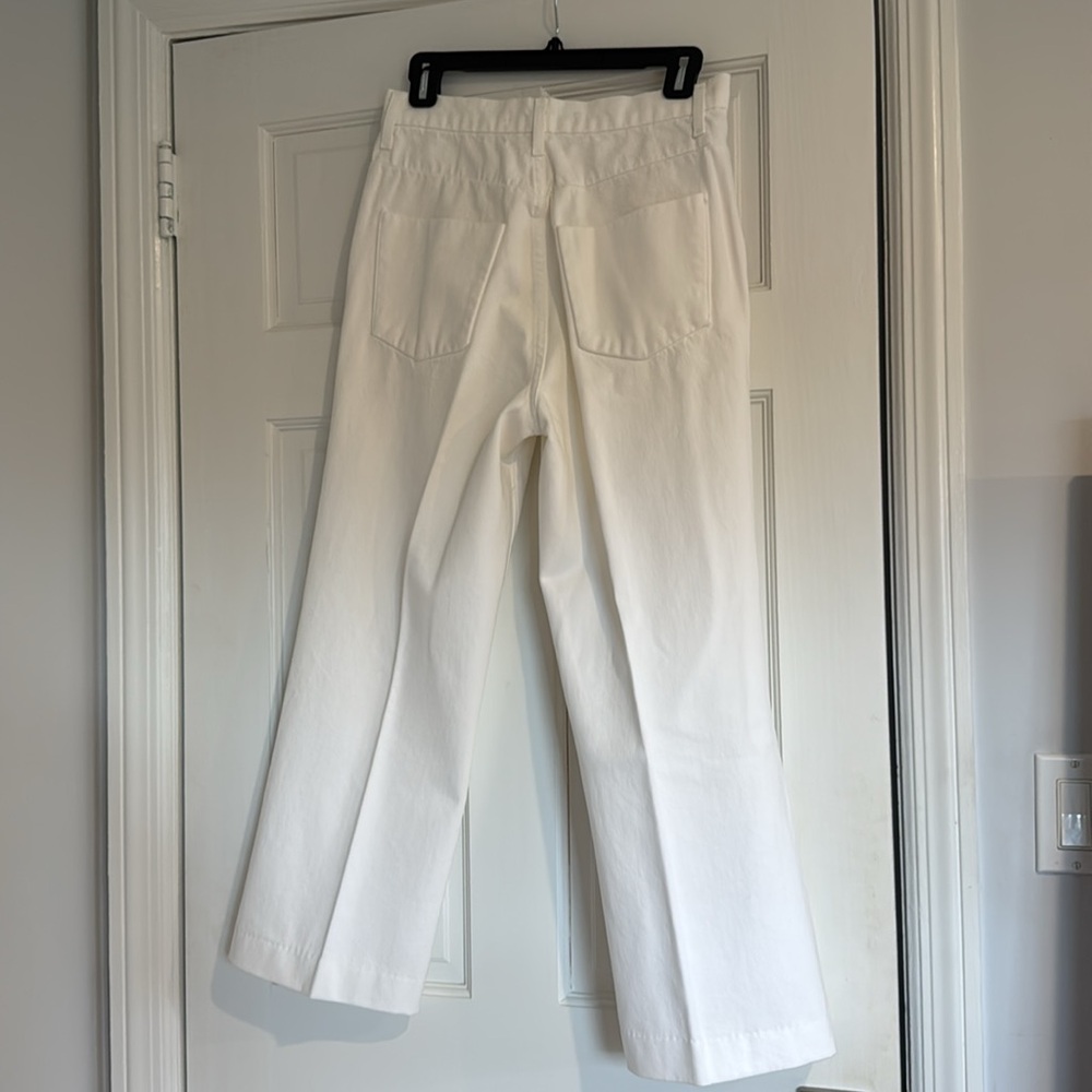 J Brand White jeans Wide-Leg  new without tags size 27 - Picture 9 of 12